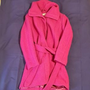 Cute and cozy pink coat